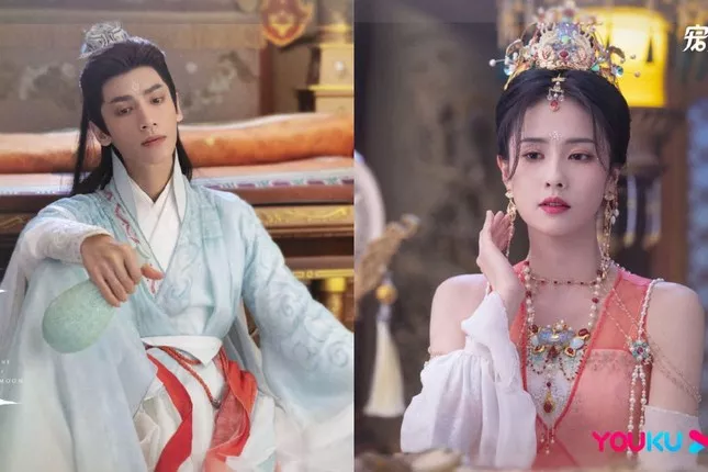 alt: Minh Dạ và Tang Tửu trong mộng cảnh Bát Nhã Phù Sinh